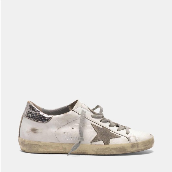 Golden Goose Shoes - SOLD Golden Goose Superstar Silver Tab White